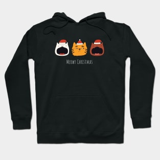 Meowy Christmas Hoodie